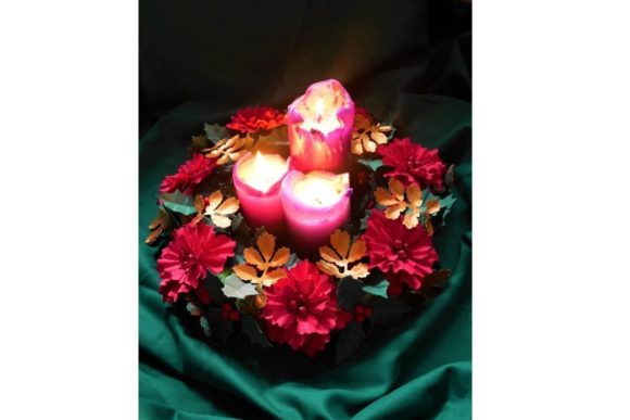 3D SVG Christmas Centerpiece Templates for Blogs