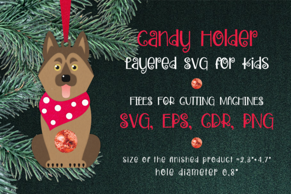 German Shepherd Ornament: 3D SVG Shapes Review