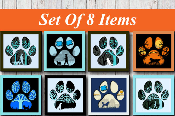 Layered 3D Dog Paw Print Bundle Review
