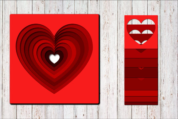 Love Wall Art: 3D SVG for Shadow Boxes