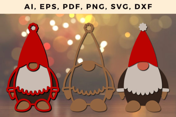 Review: 3D SVG Christmas Gnome for Holiday Design