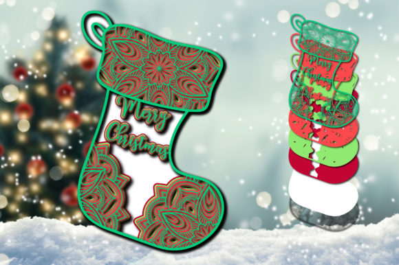 Review: 3D SVG Christmas Stocking for Branding