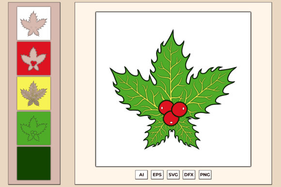 Review: 3D SVG Christmas Tree Leaves for Wall Art