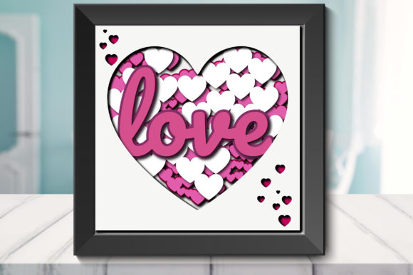 Review: 3D Valentine's Heart Shadow Box Design
