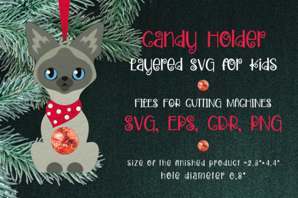 Review: Siamese Cat Christmas Ornament Template for Pros