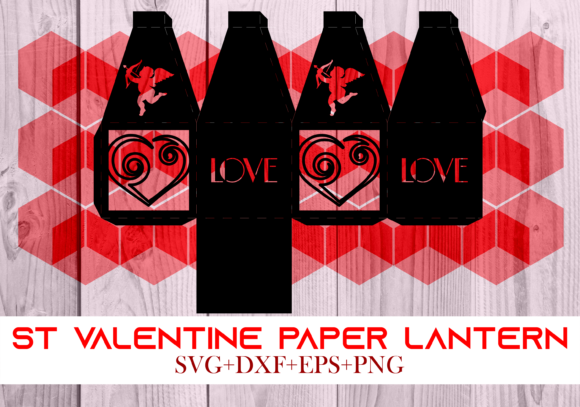 St Valentine Paper Lantern Series 0051: A 3D SVG Shape Review