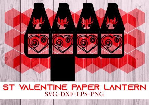 St Valentine Paper Lantern Series 0090: A 3D SVG Shapes Review