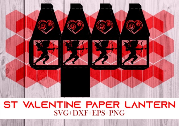 St Valentine Paper Lantern Series 0096: A 3D SVG Shapes Review