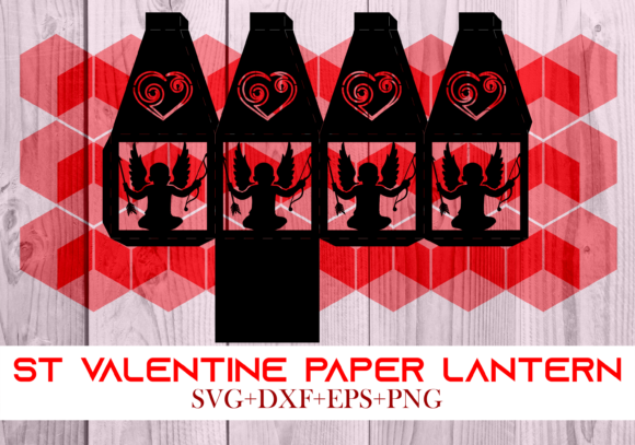 St Valentine Paper Lantern Series 0101: A 3D SVG Shapes Review