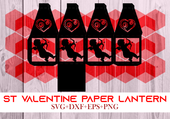 St Valentine Paper Lantern Series 0104: A 3D SVG Shapes Review