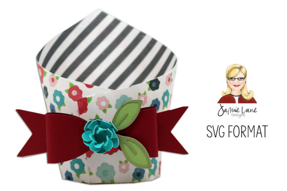 Wrap Box with Bow: 3D SVG Shapes for Sellers