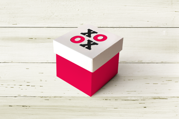 XOXO Cube Box with Lid SVG: A 3D SVG Shapes Review